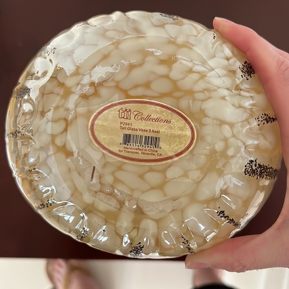 Tii Collection 13.5” Glass Oval Vase - Picture 10 of 10